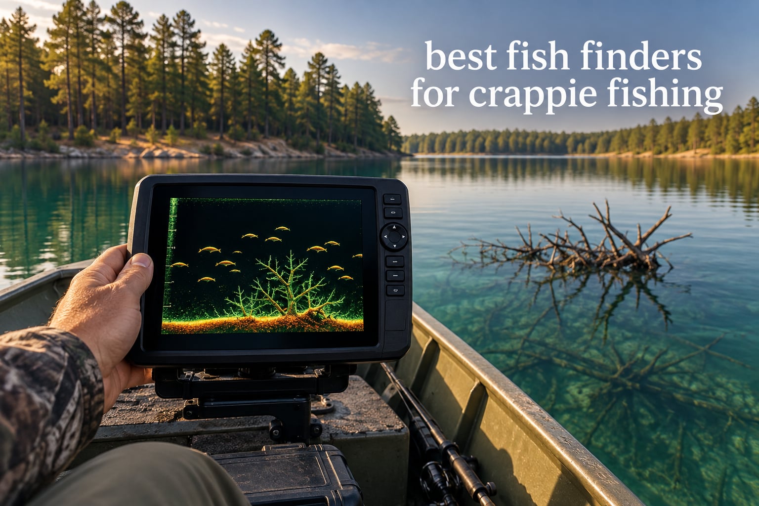 best fish finders for crappie fishing