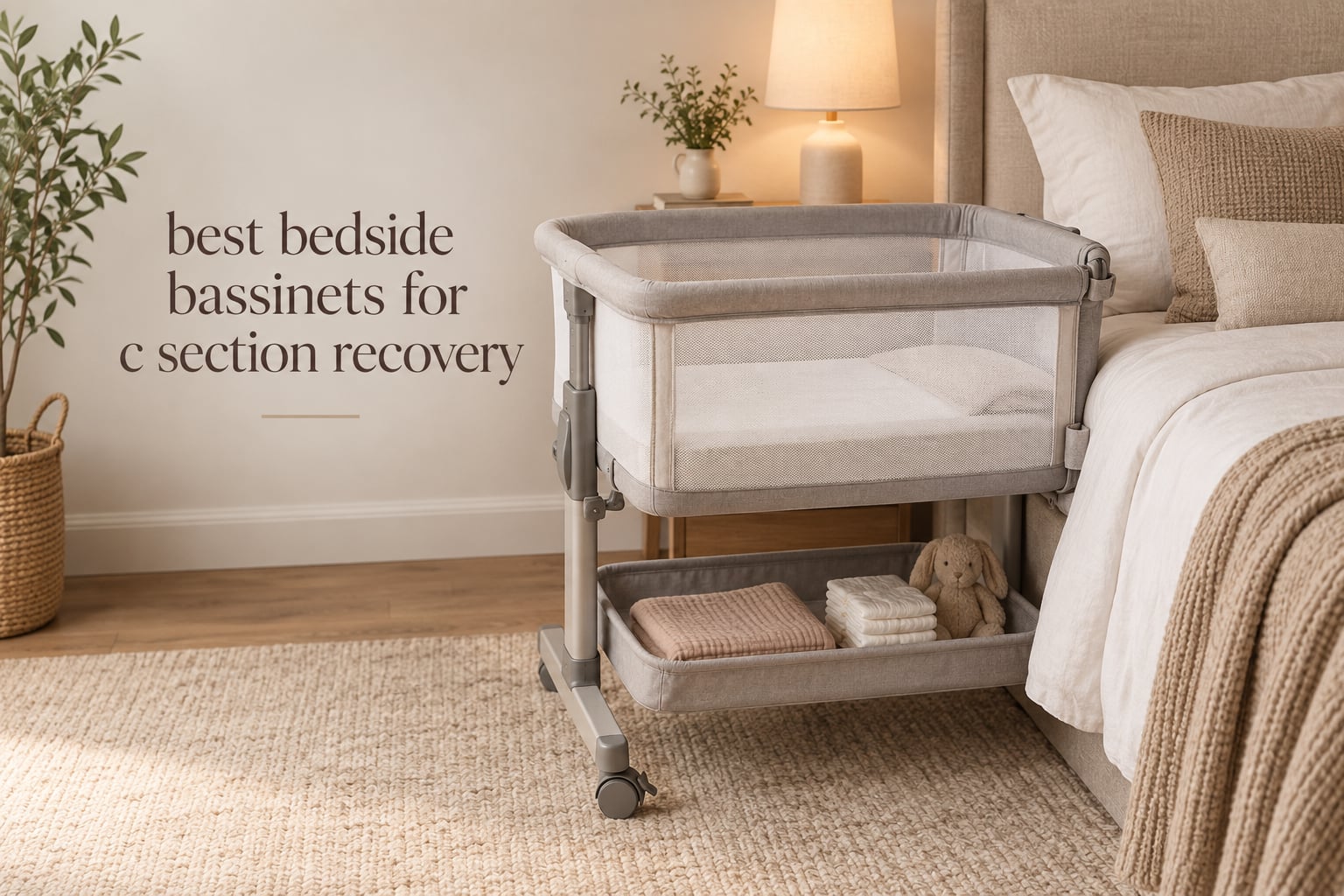 best bedside bassinets for c section recovery