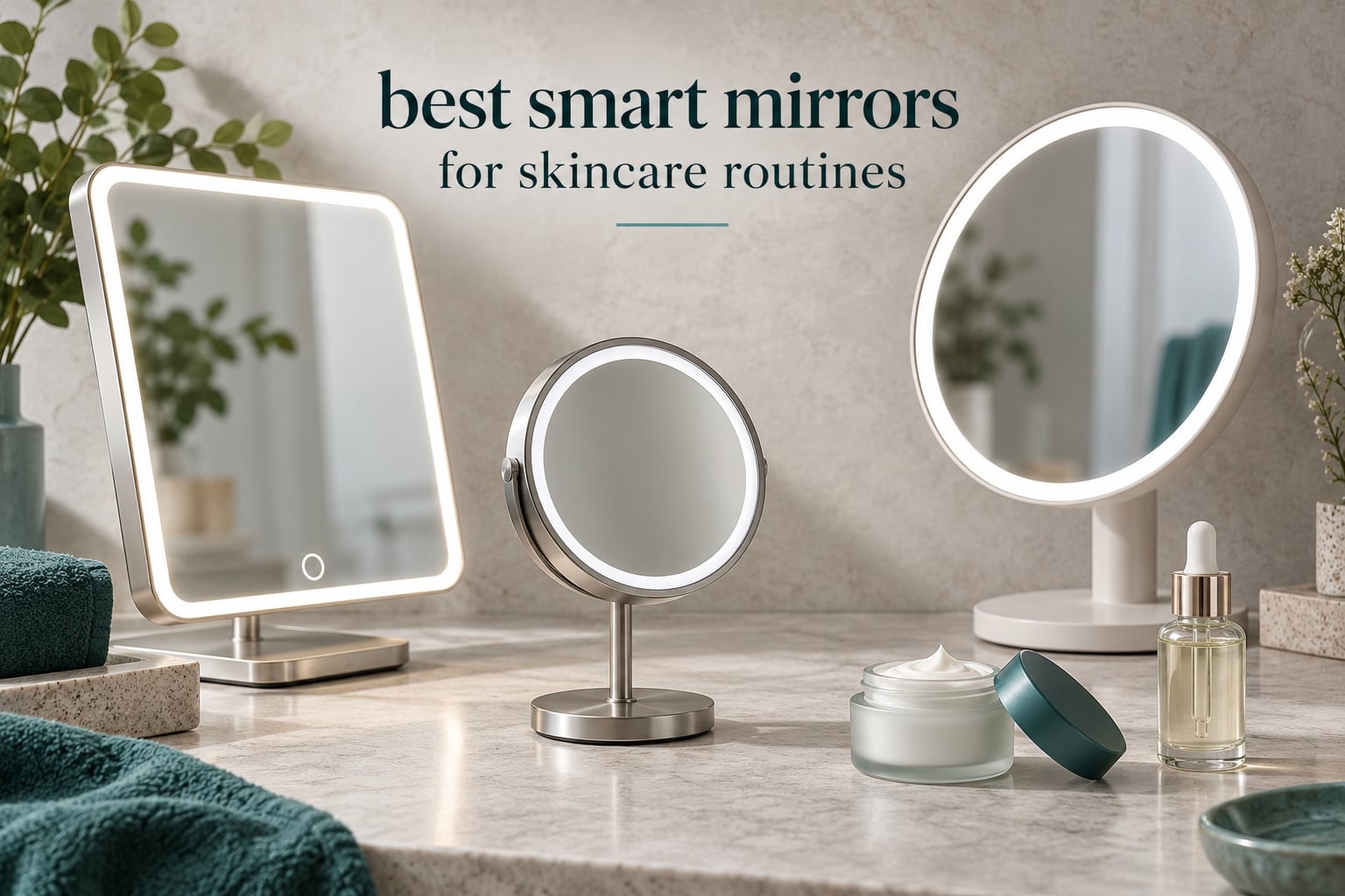 best smart mirrors for skincare routines