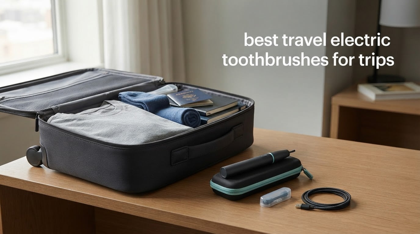 best travel electric toothbrushes for trips