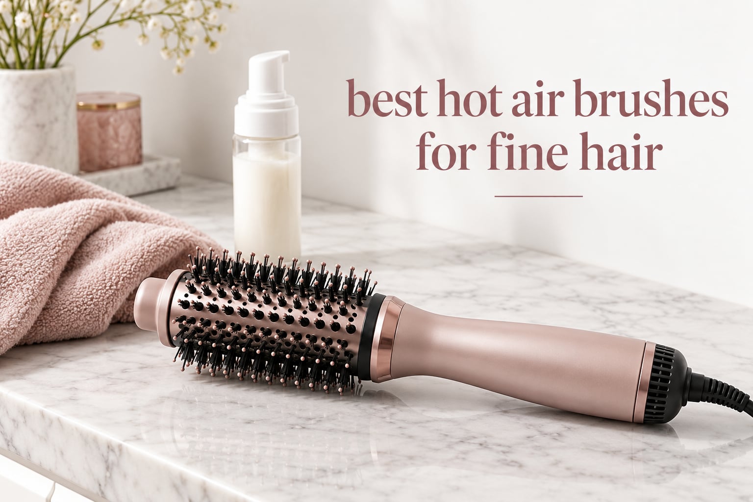 best hot air brushes for fine hair