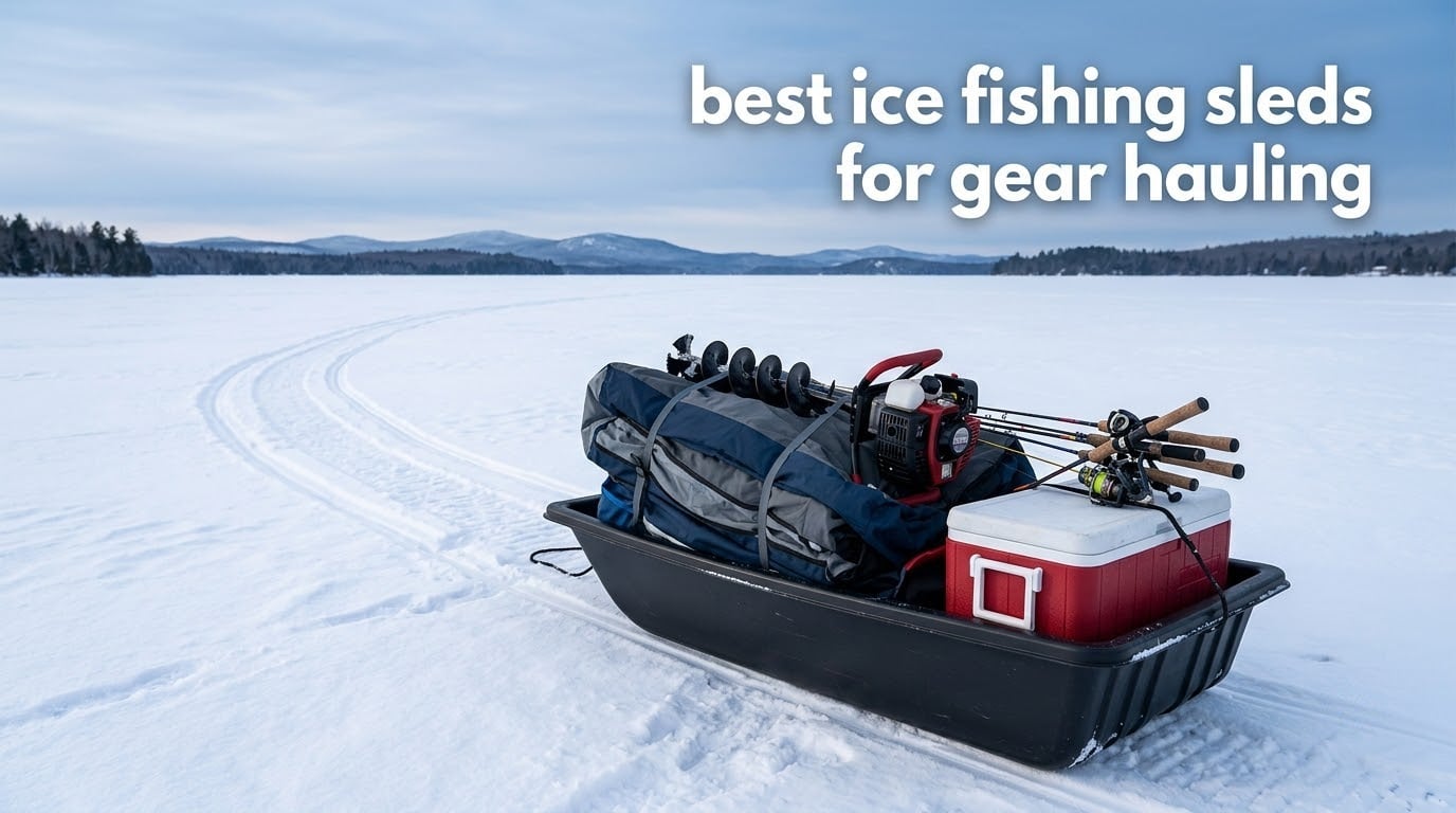 best ice fishing sleds for gear hauling