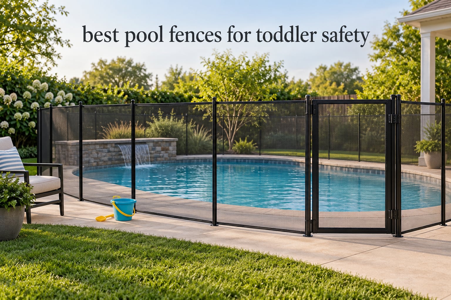 best pool fences for toddler safety
