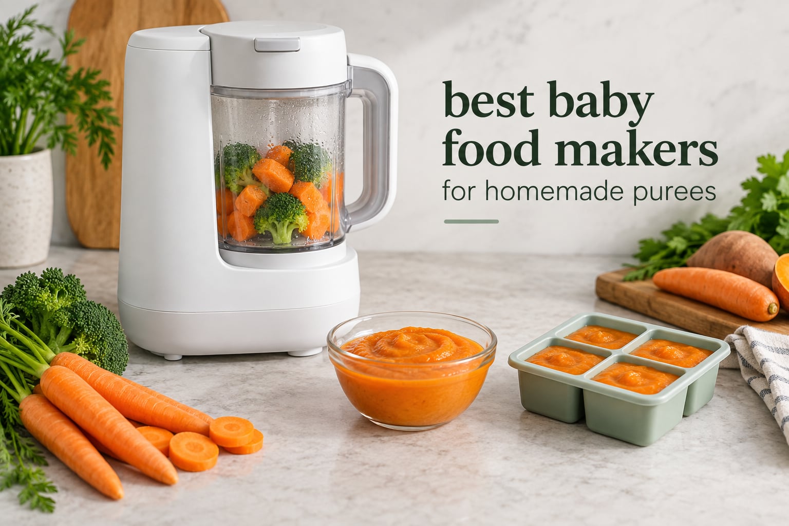 best baby food makers for homemade purees