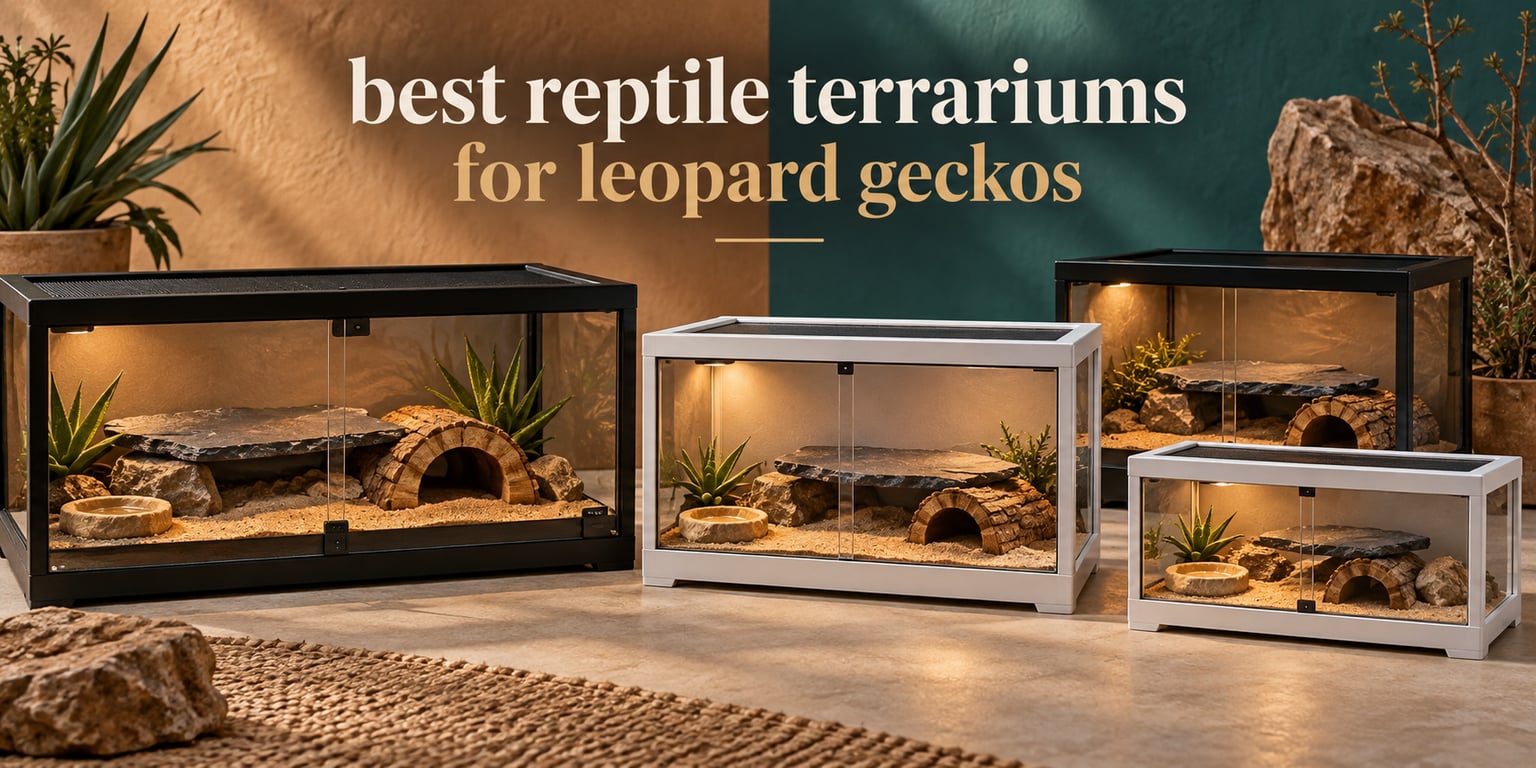 best reptile terrariums for leopard geckos