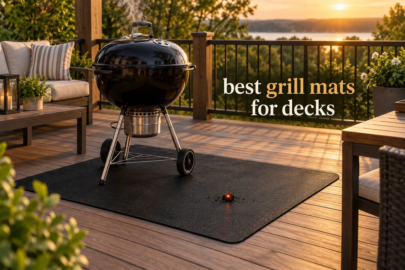 best grill mats for decks