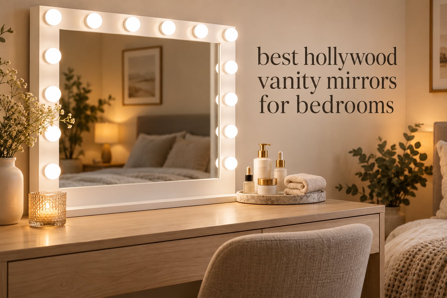 best hollywood vanity mirrors for bedrooms
