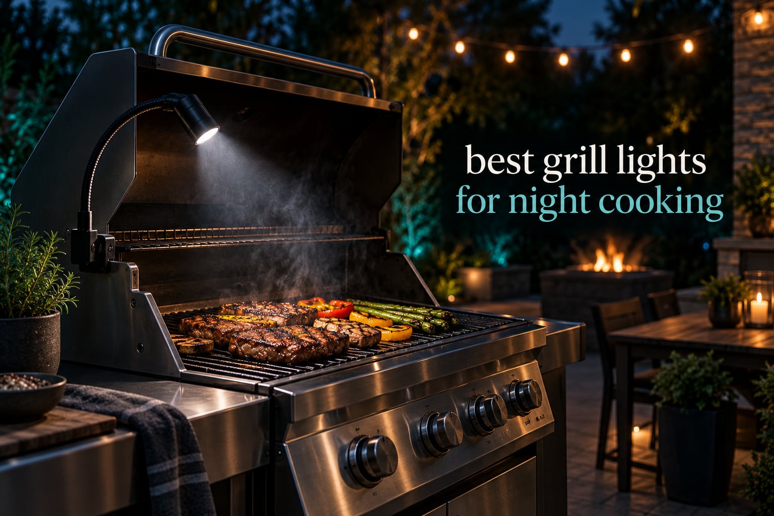 best grill lights for night cooking