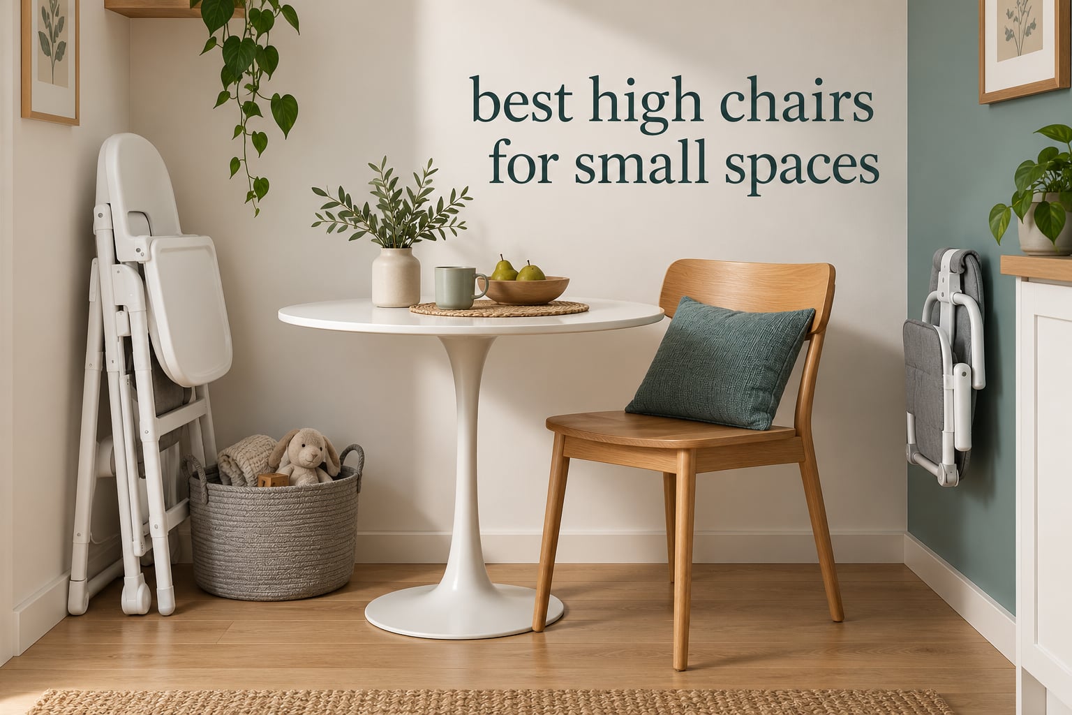 best high chairs for small spaces